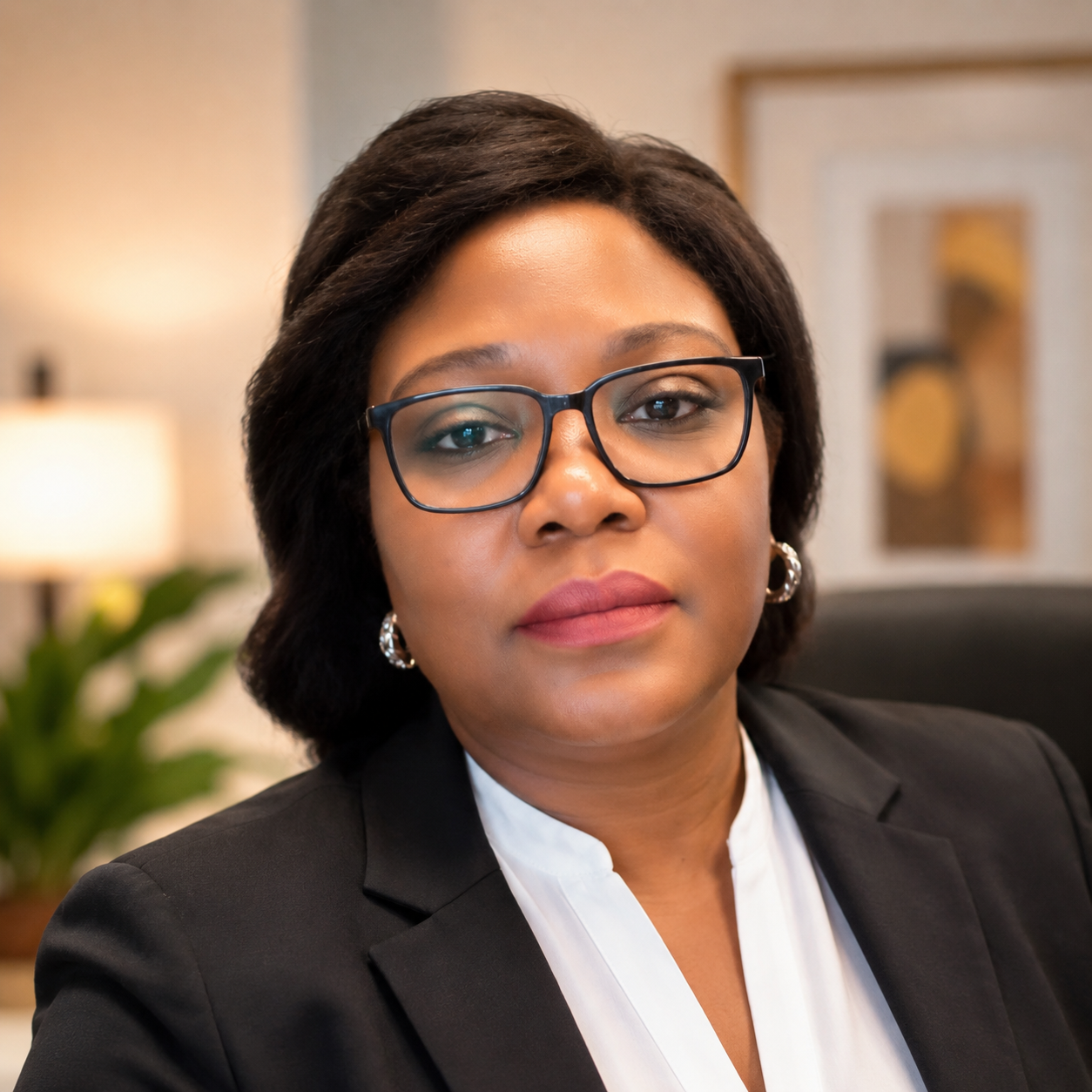 Professionelles Porträtfoto der Pflegeberaterin